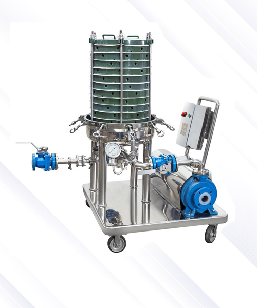 Zero Holdup Filter Press