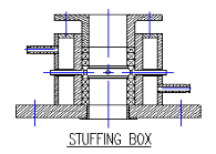 OVERHANG OF SHAFT AND LOWER FIXED BEARING